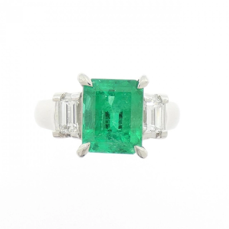 Nhẫn Emerald PT900 2.01CT xuất xứ Colombia 667736
