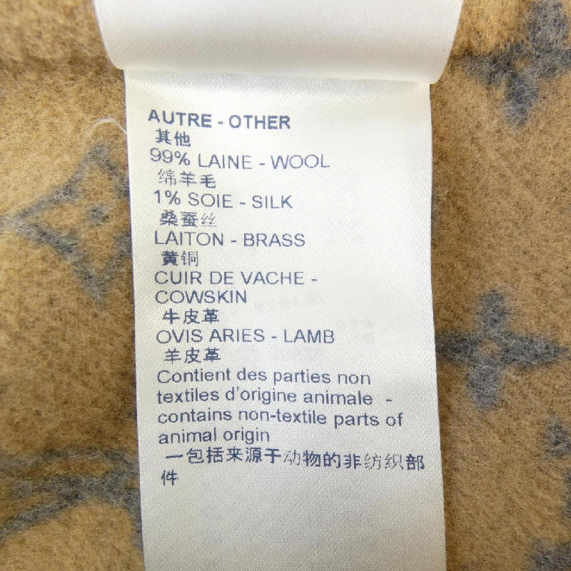 Louis Vuitton LOUIS VUITTON Áo khoác ngắn có thắt lưng FLCO17QWE 629572