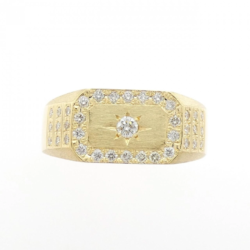 Nhẫn kim cương K18YG 0.48CT - Hàng hiệu Chính hãng 847996