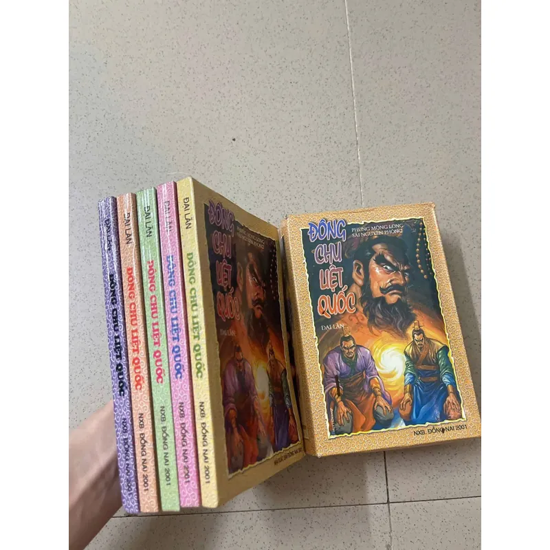 Đông Chu Liệt Quốc - Trọn bộ 5 tập, nguyên hộp 739427