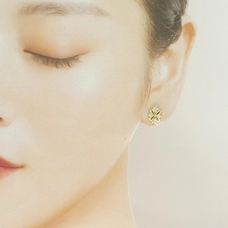 K18YG Bông tai kim cương 0.22CT - Hàng hiệu Chính hãng 866683