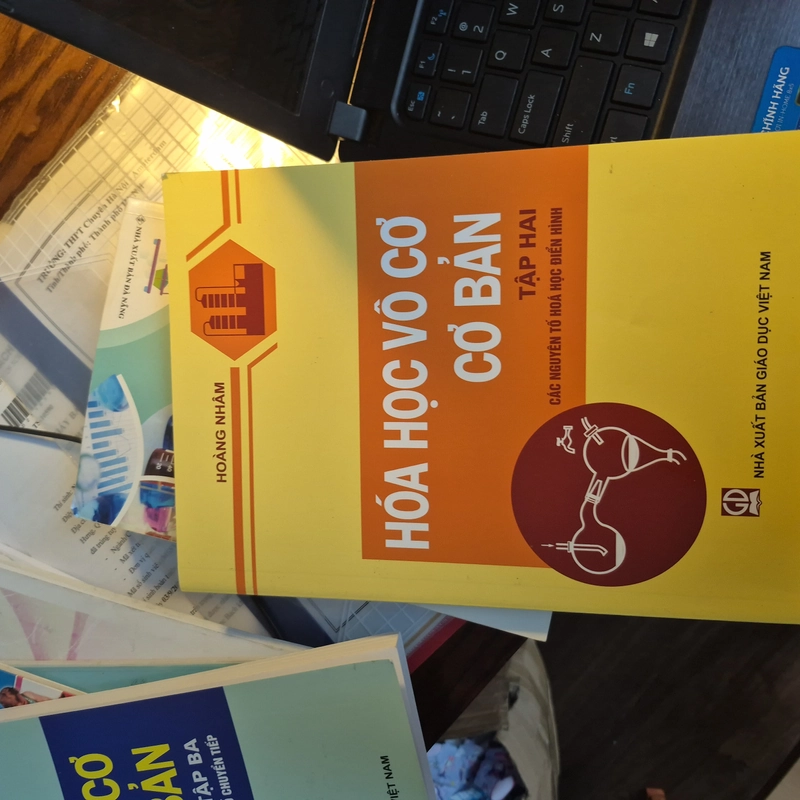 Sách giáo khoa - giáo trình - Hóa học vô cơ cơ bản (tập 2) - Hoàng Nhâm - Mới 100% 547257
