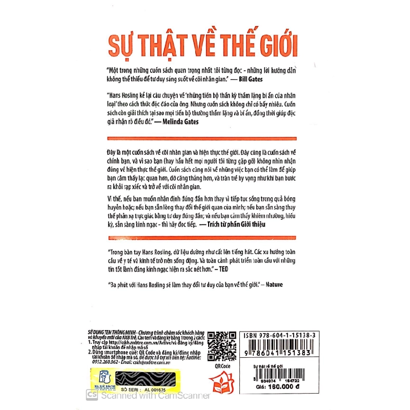 Sự Thật Về Thế Giới - Mười Lý Do Khiến Ta Hiểu Sai Về Thế Giới - Và Vì Sao Thế Gian Này Tốt Hơn Ta Tưởng - Hans Rosling, Ola Rosling, Anna Rosling Rönnlund 295594