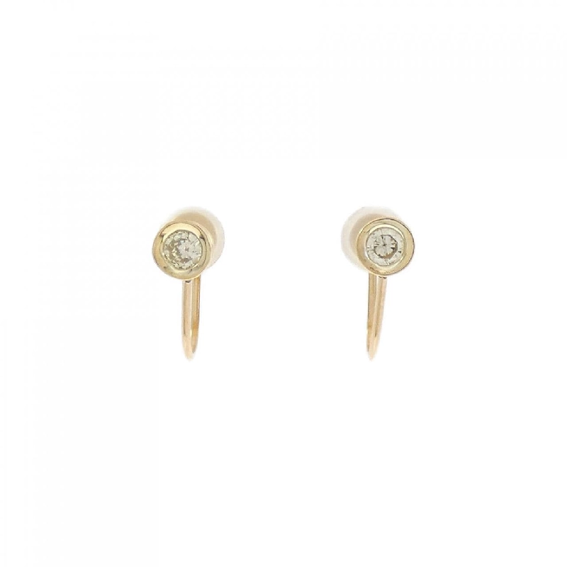 K18YG Bông tai kim cương 0.19CT - Hàng hiệu Chính hãng 878326