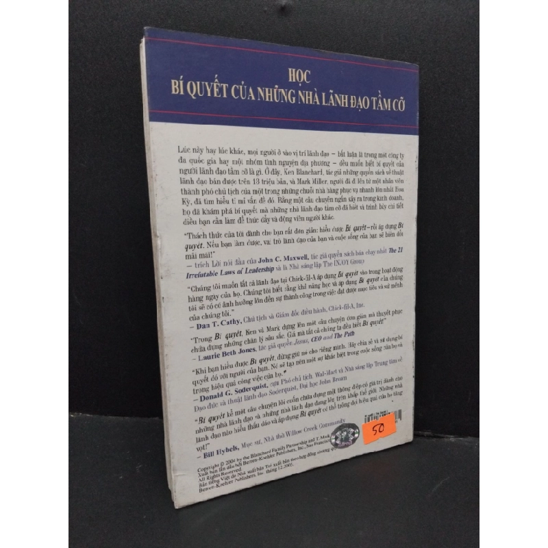 [Phiên Chợ Sách Cũ] Bí quyết 2006 2303 428550