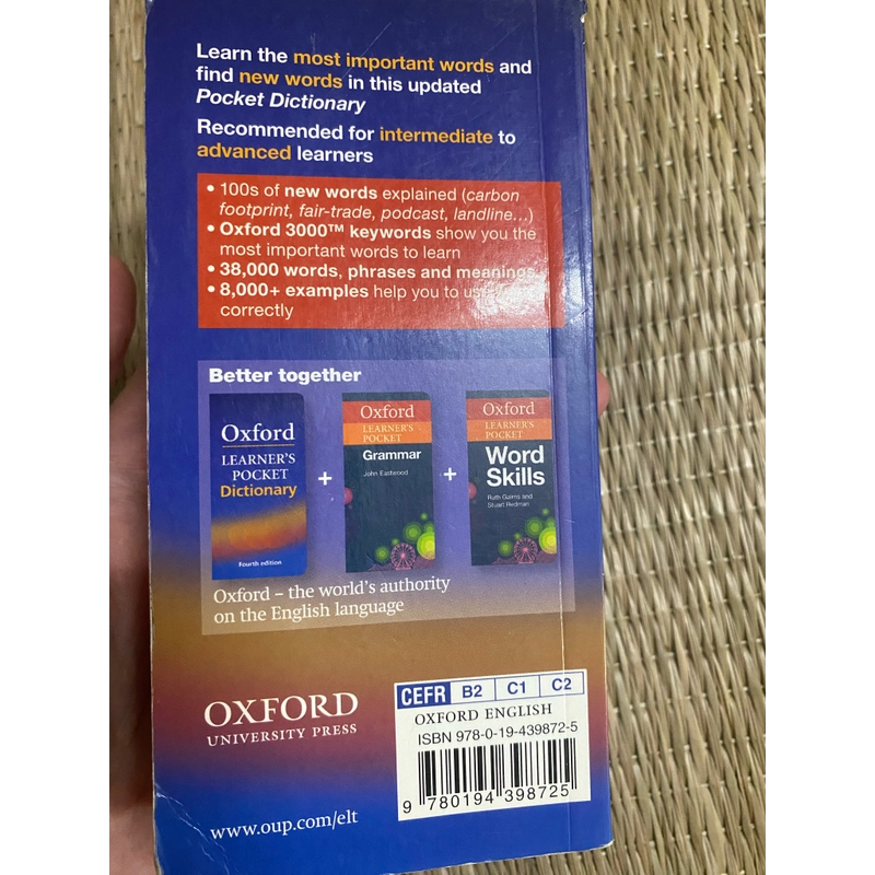 Từ điển Oxford learne’s pocket - 98% 272268