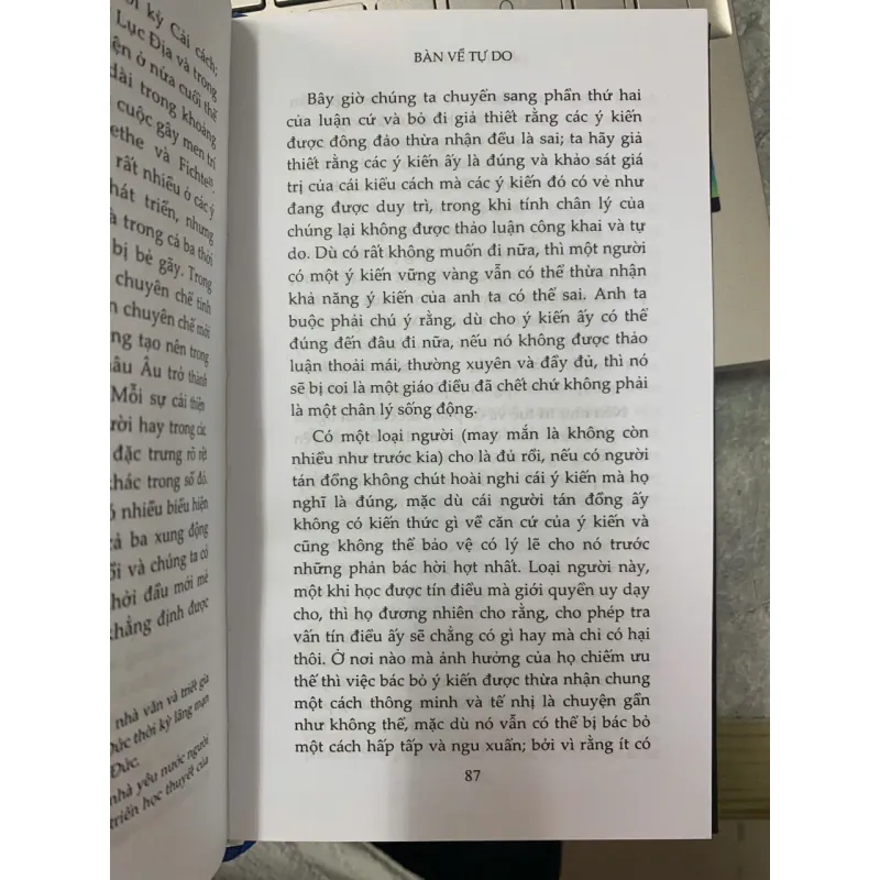 BÀN VỀ TỰ DO - JOHN STUART MILL 577587