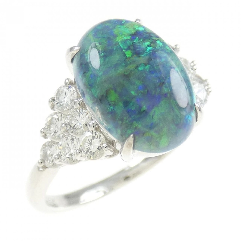 Nhẫn opal đen PT900 2.82CT 672297