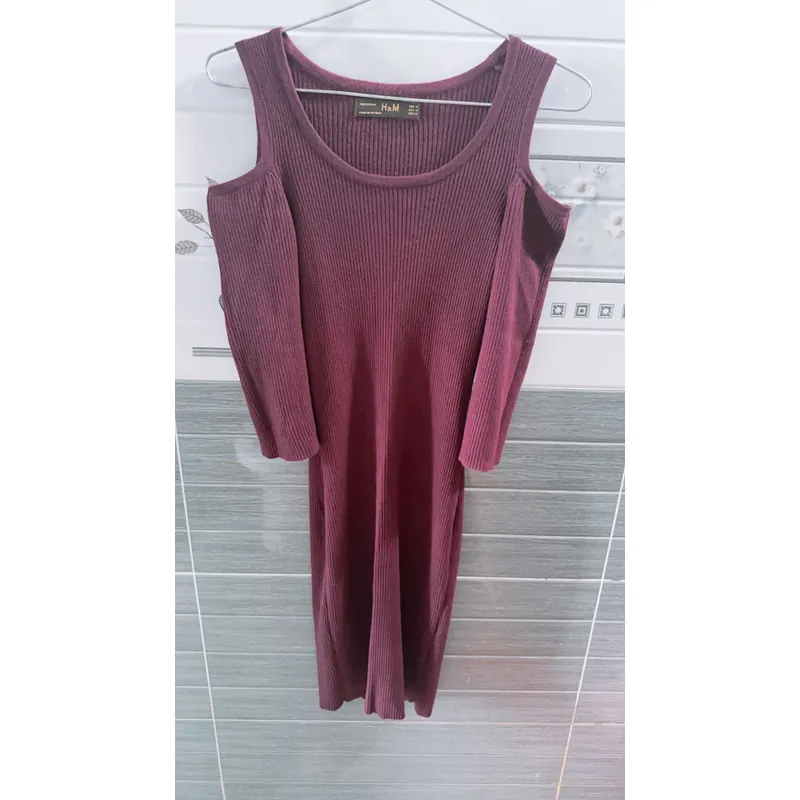 Đầm ôm body tím  553517