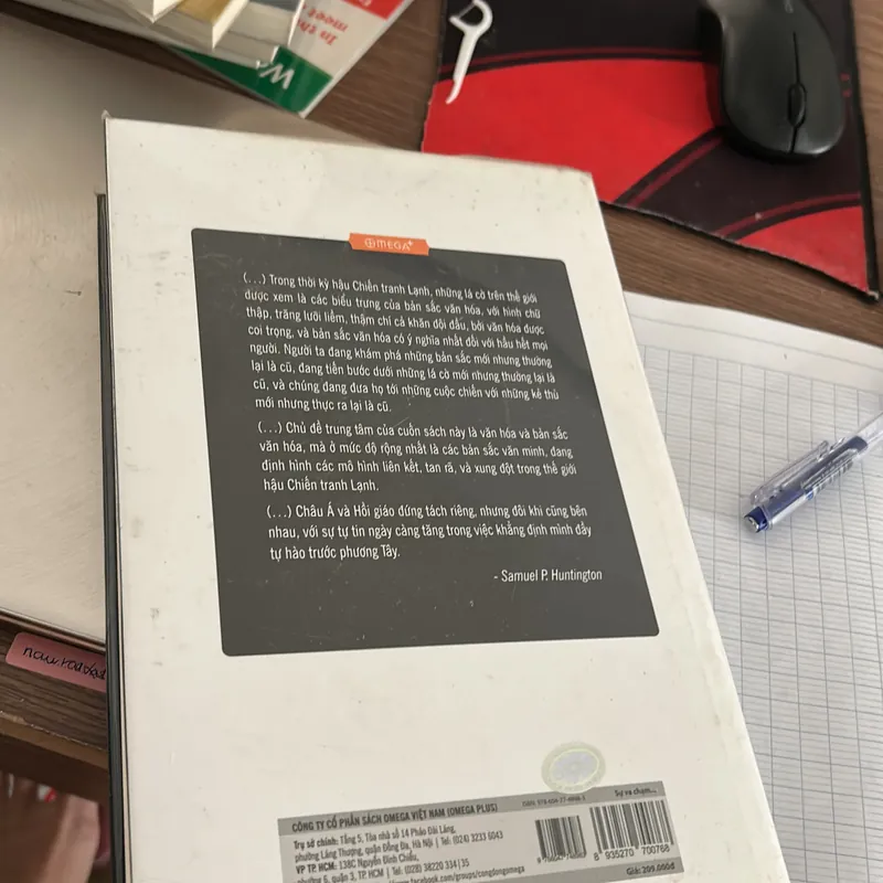 Sự va chạm giữa các nền văn minh- bìa cứng mới 99% 697398