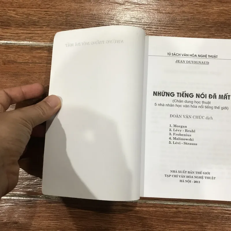 Những tiếng nói đã mất - Jean Duvignaud (6) 973487