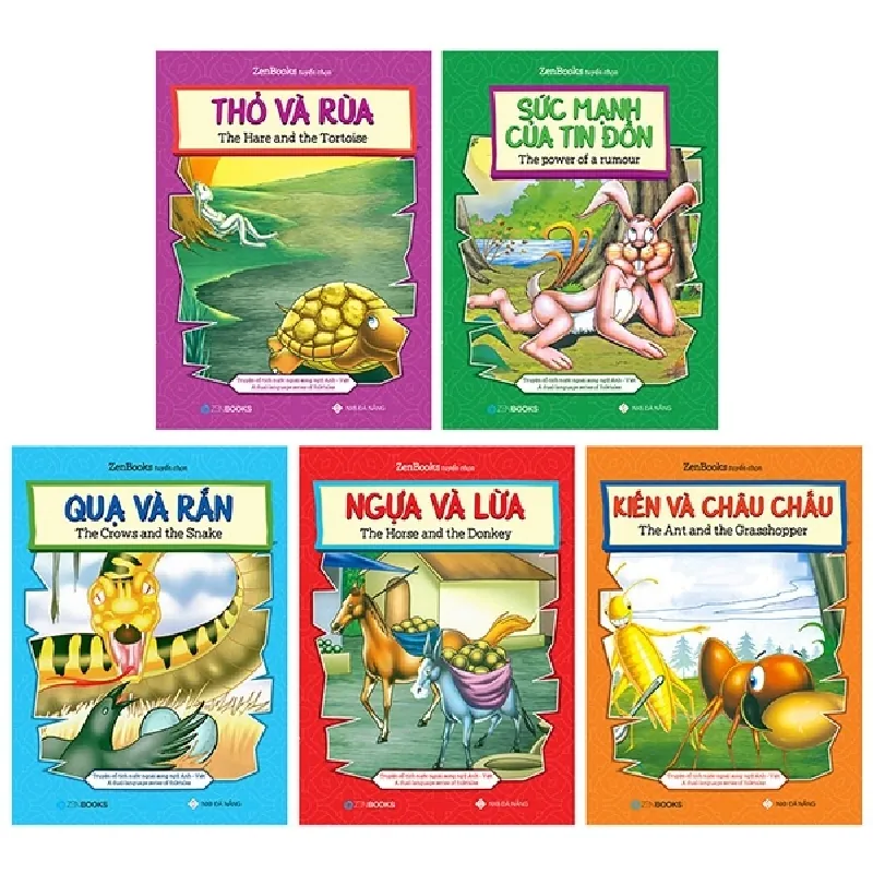 Bộ Truyện Cổ Tích Nước Ngoài Song Ngữ Anh - Việt 1 (Bộ 5 Cuốn) 690278