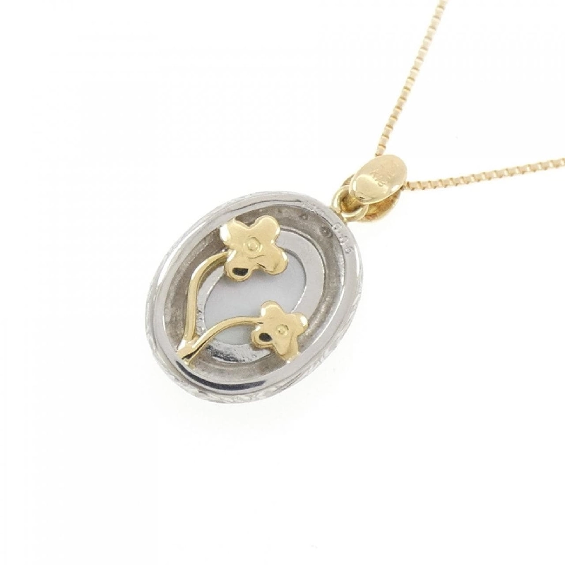 PT900/K18YG Hoa Mẹ Ngọc Trai Dây Chuyền - Hàng hiệu Chính hãng 858369