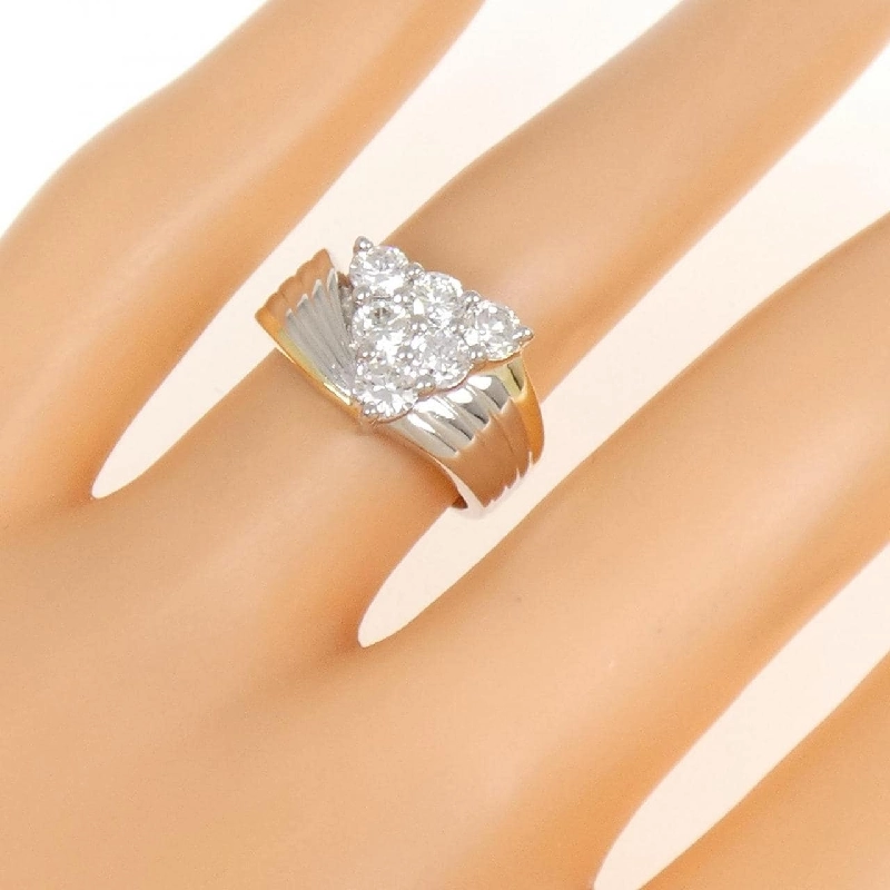 Nhẫn kim cương PT900/K18YG 1.00CT 665805