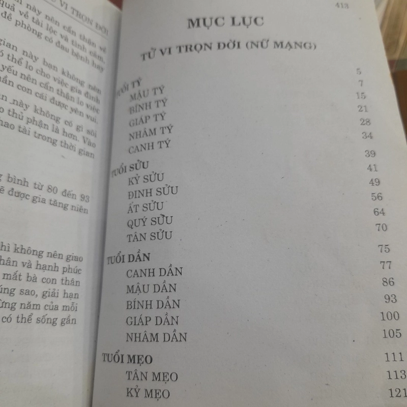 Giáo sư Hiển Linh - TỬ VI TRỌN ĐỜI, nữ mạng 478307