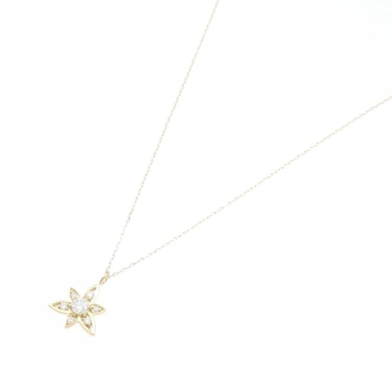 K18YG Dây chuyền kim cương 0.14CT - Hàng hiệu Chính hãng 865223