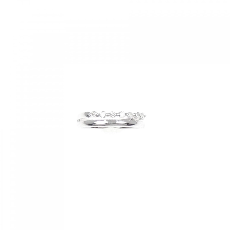 Nhẫn kim cương K18WG 0.16CT 672564