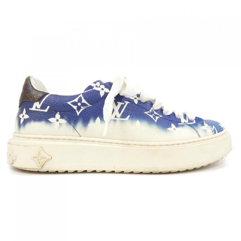 Giày sneaker Louis Vuitton LOUIS VUITTON vải canvas monogram bóng LV Escale Time Out - Hàng hiệu Authentic 828581