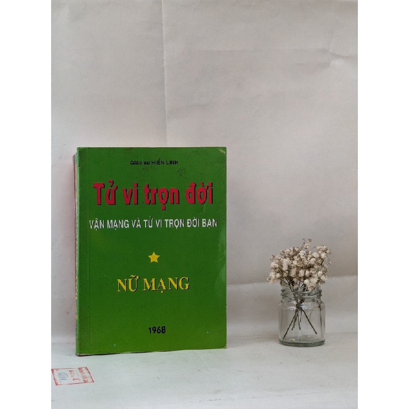 Tử vi trọn đời - Nữ mạng & Nam mạng ( sách in kéo lụa ) 54122