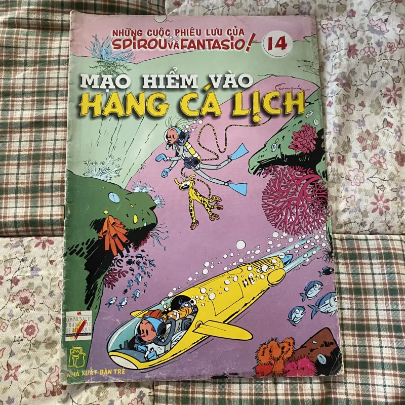 5 tập Những cuộc phiêu lưu của Spirou và Fantasio  788124