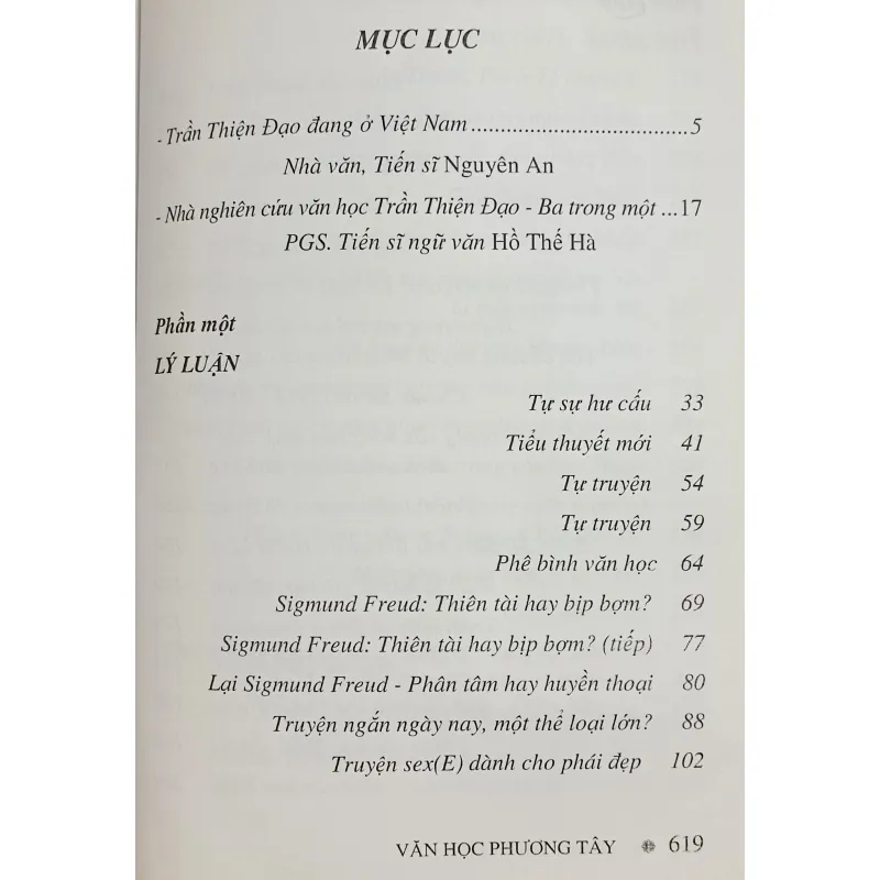 Văn học phương Tây lý luận phê bình và dịch thuật (Trần Thiện Đạo) 1033055