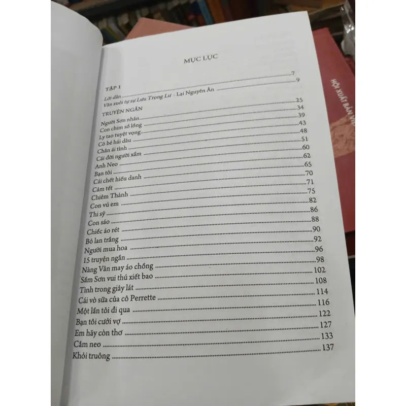 LƯU TRỌNG LƯ - TÁC PHẨM TRUYỆN NGẮN, TIỂU THUYẾT (TRỌN BỘ 2 TẬP) 1023045