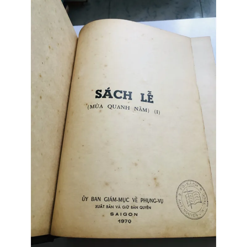 SÁCH LỄ – MÙA QUANH NĂM I & II ✝️ 1970 755199