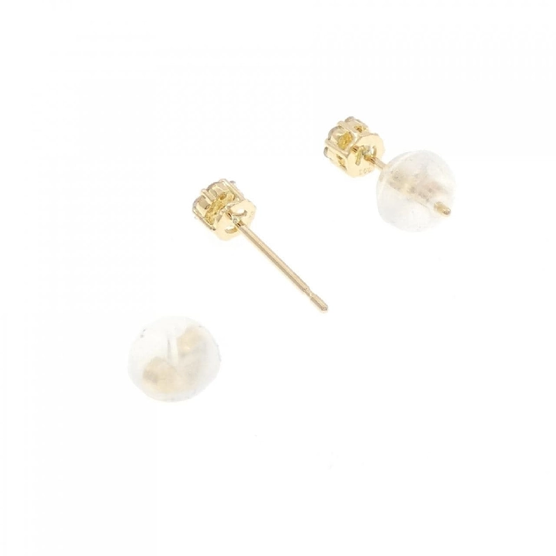 K18YG Hoa Tai Kim Cương 0.10CT - Hàng hiệu Chính hãng 870355