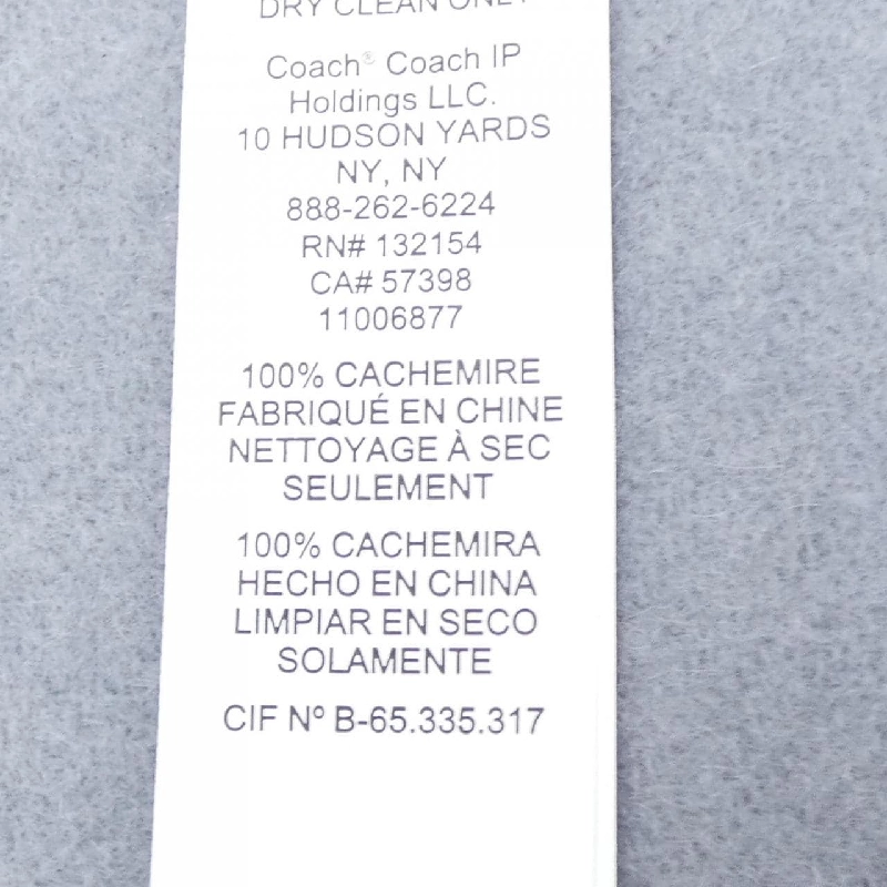 Khăn choàng COACH cb694 - Hàng hiệu Chính hãng 832504