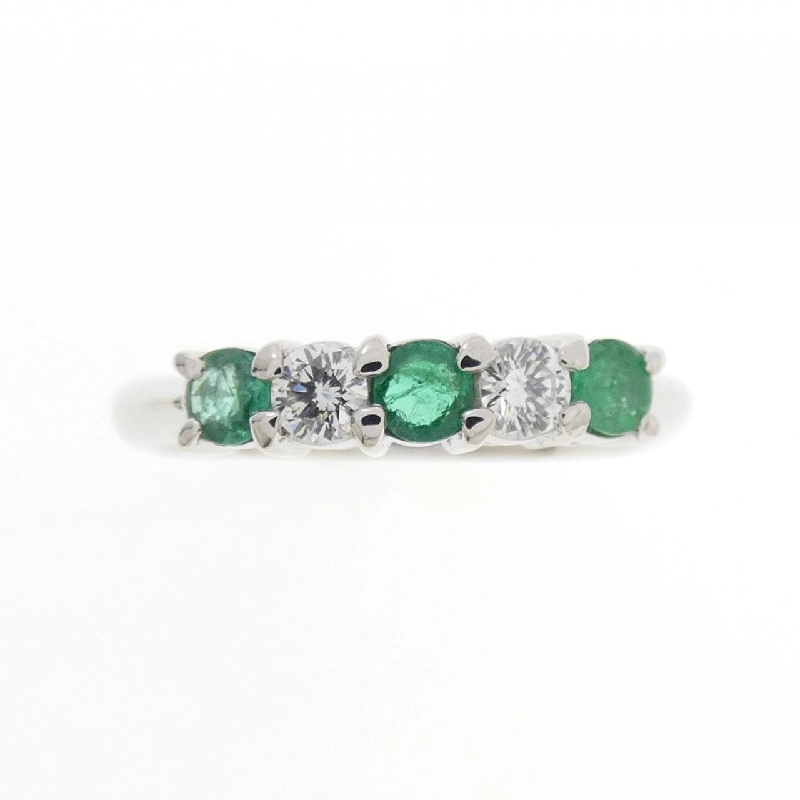 Nhẫn Emerald PT900 0.30CT - Hàng hiệu Chính hãng 850327