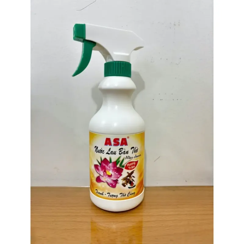 Nước lau bàn thờ ASA làm sạch bàn thờ khử mùi hôi Hương Trầm_Lài - 300ml 795875