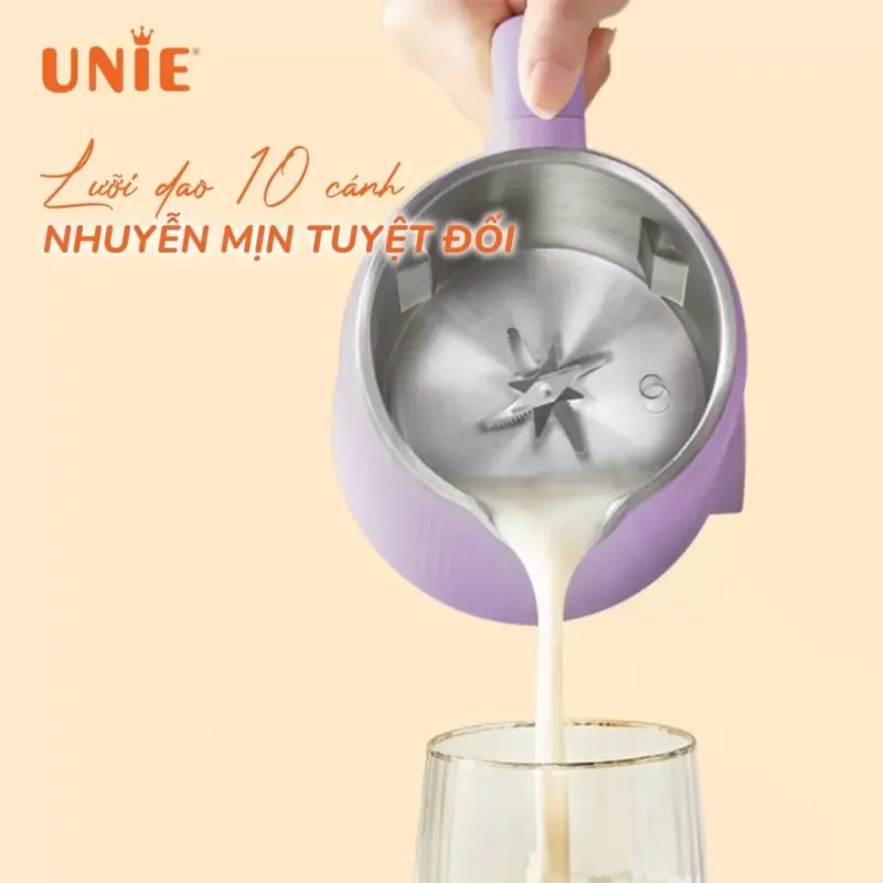 UMB10: 8 chức năng xay nấu thông minh, sữa mịn – thơm – nóng chuẩn vị 727853