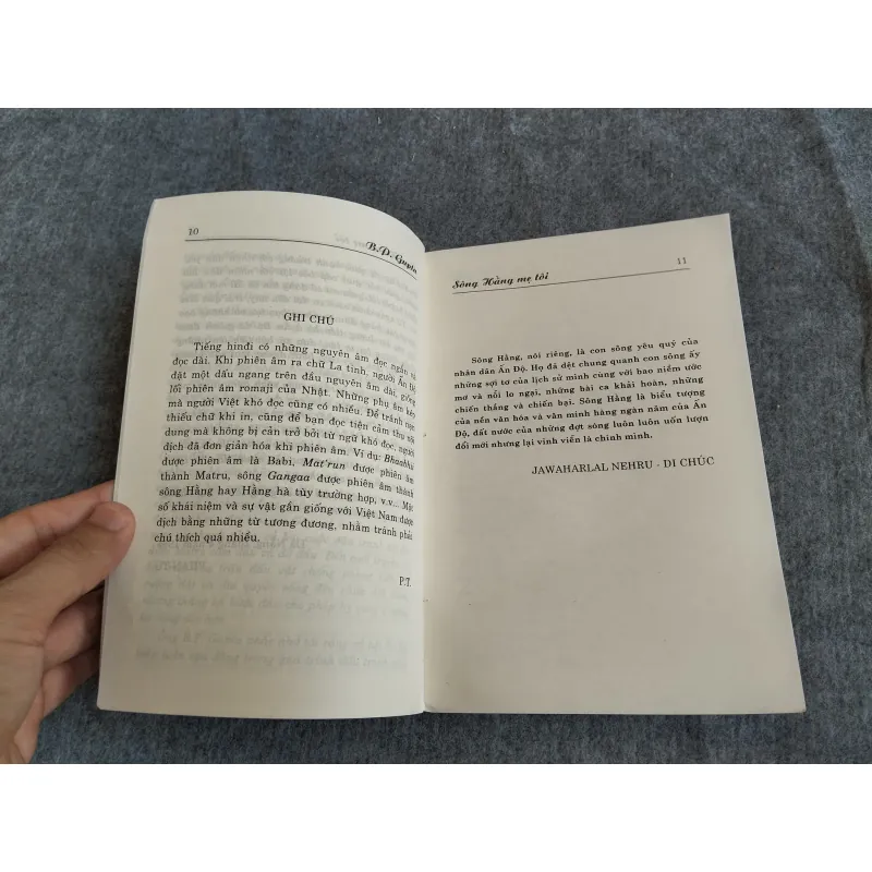 SÔNG HẰNG MẸ TÔI - BHAIRAVA PRASAD GUPTA 574661