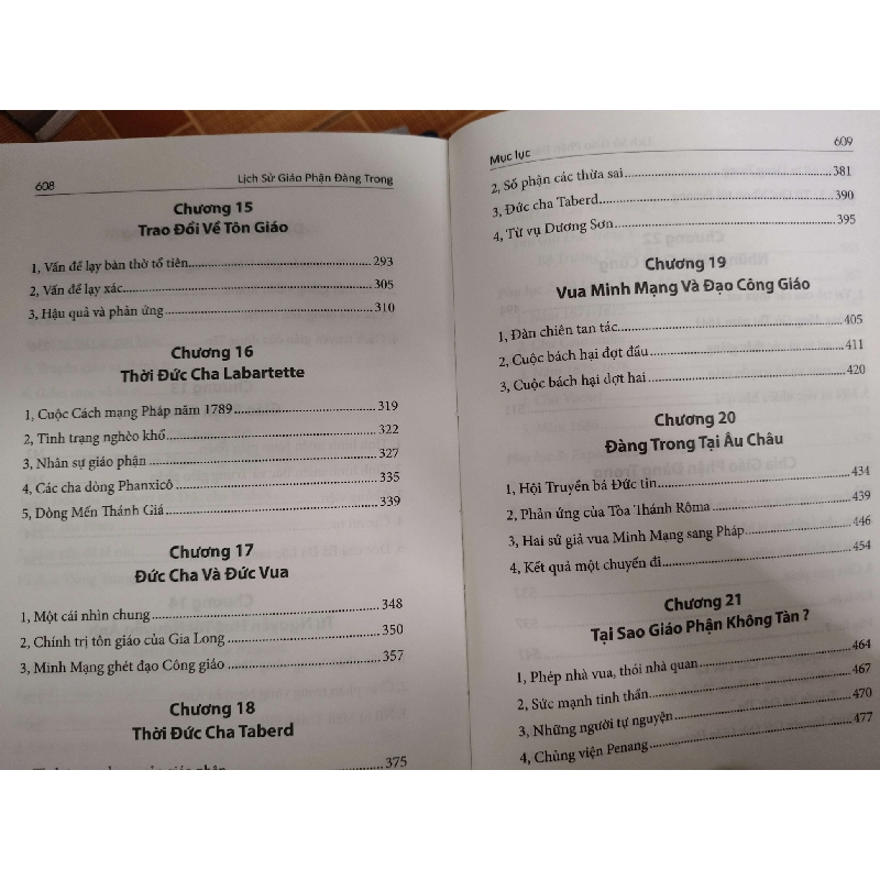 Lịch sử giáo phận đàng trong - 611 trang - TÂM LINH - TÔN GIÁO - THIỀN - ANTQ2911-20 712590