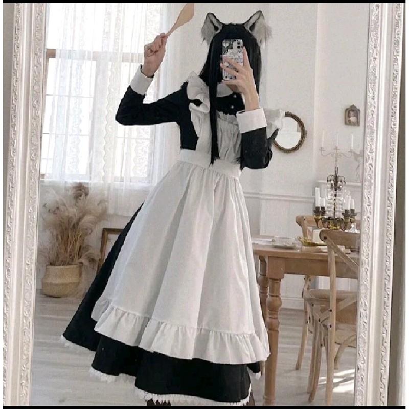 Maid dễ thương kiểu dáng cơ bản (dáng dài) 24588