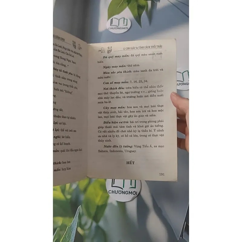 Tìm Hiểu Tính Cách Con Người Qua Năm Sinh - NXB Thanh Hóa 928496