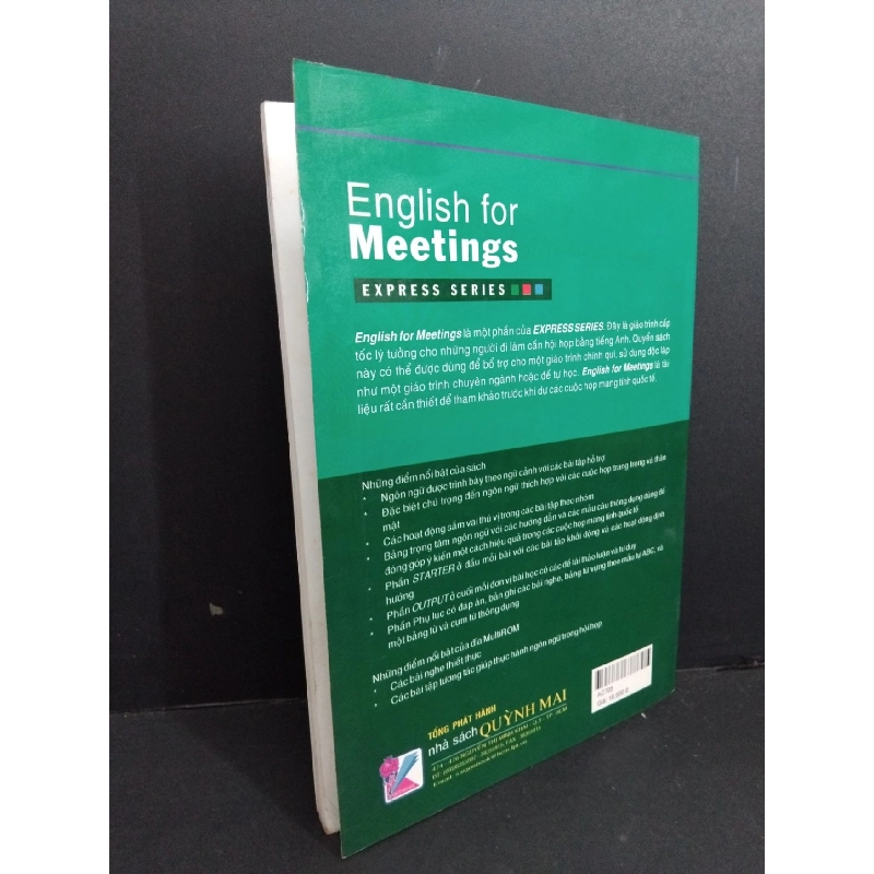 English for meetings mới 80% ố nhẹ có viết tên trang đầu 2009 HCM2811 HỌC NGOẠI NGỮ 917951