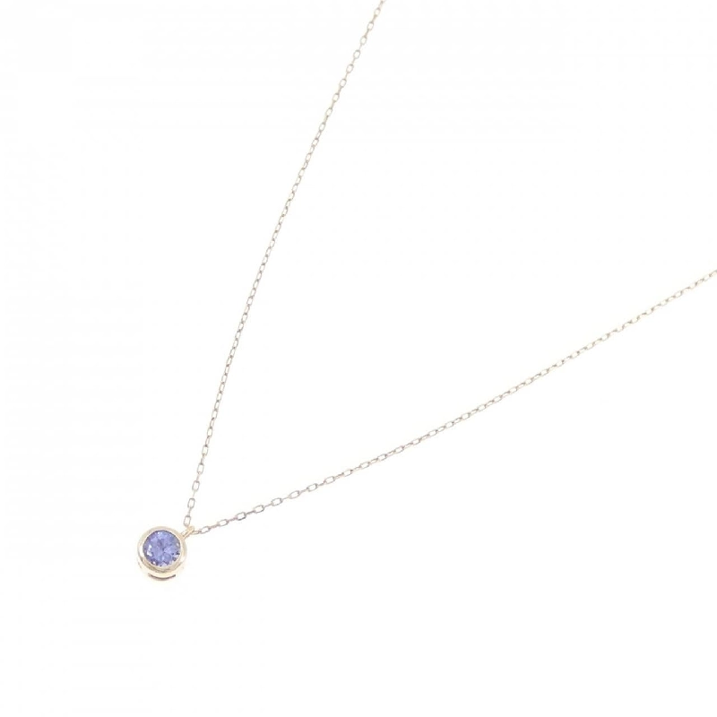 K10YG Tanzanite Necklace - Hàng hiệu Authentic 855986
