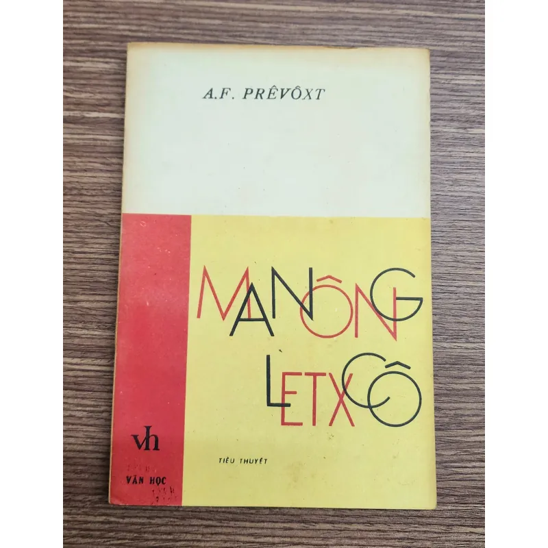 Tiểu thuyết Pháp MANON LESCAUT (Abbé Prévost) 766707