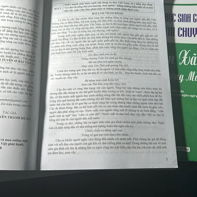 BỒI DƯỠNG HGS _ LÍ LUẬN VĂN HỌC - XÃ HỘI 753085