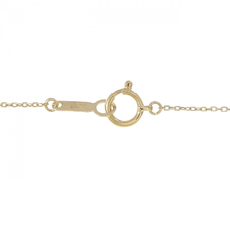 K18YG Chữ cái H Dây chuyền Kim cương 0.05CT - Hàng hiệu Chính hãng 856772