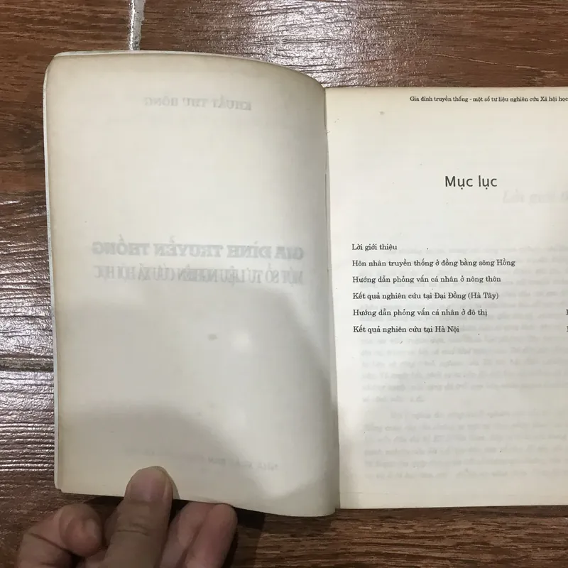 Gia đình truyền thống - Một số tư liệu nghiên cứu xã hội học - Khuất Thu Hồng (k1) 719805