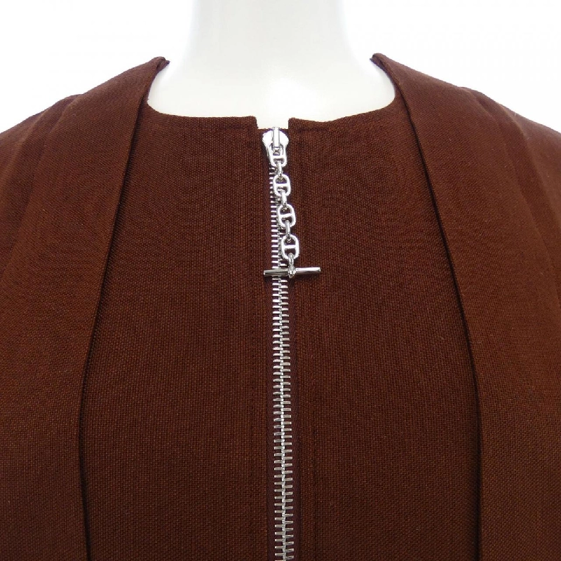 HERMES Elie Chaine d'Ancre *16-7357 Áo vest dài - Hàng hiệu Chính hãng 822280