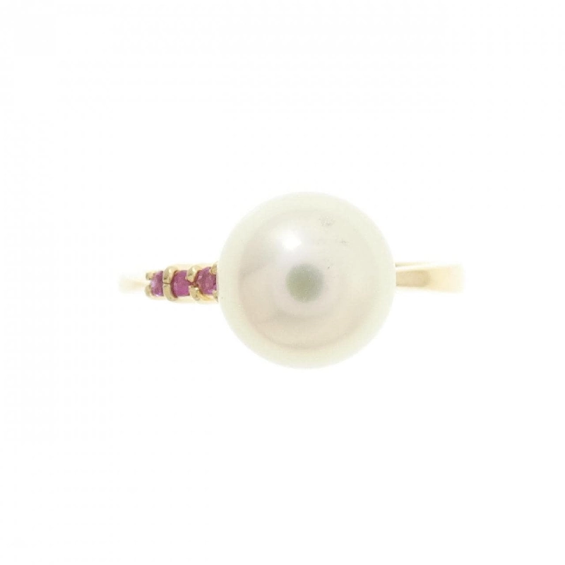 Nhẫn ngọc trai Akoya K18YG 7.8mm - Hàng hiệu Authentic 848285