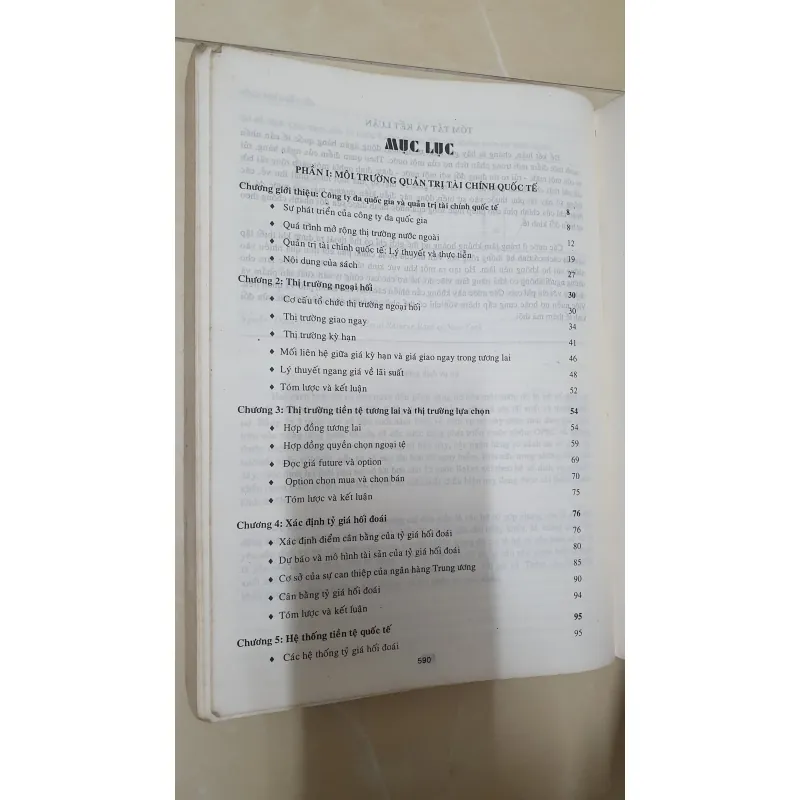 QUẢN TRỊ TÀI CHÍNH QUỐC TẾ 1001637