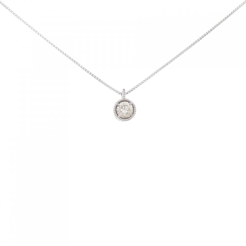 K18WG Dây chuyền kim cương 0.20CT - Hàng hiệu Chính hãng 862236