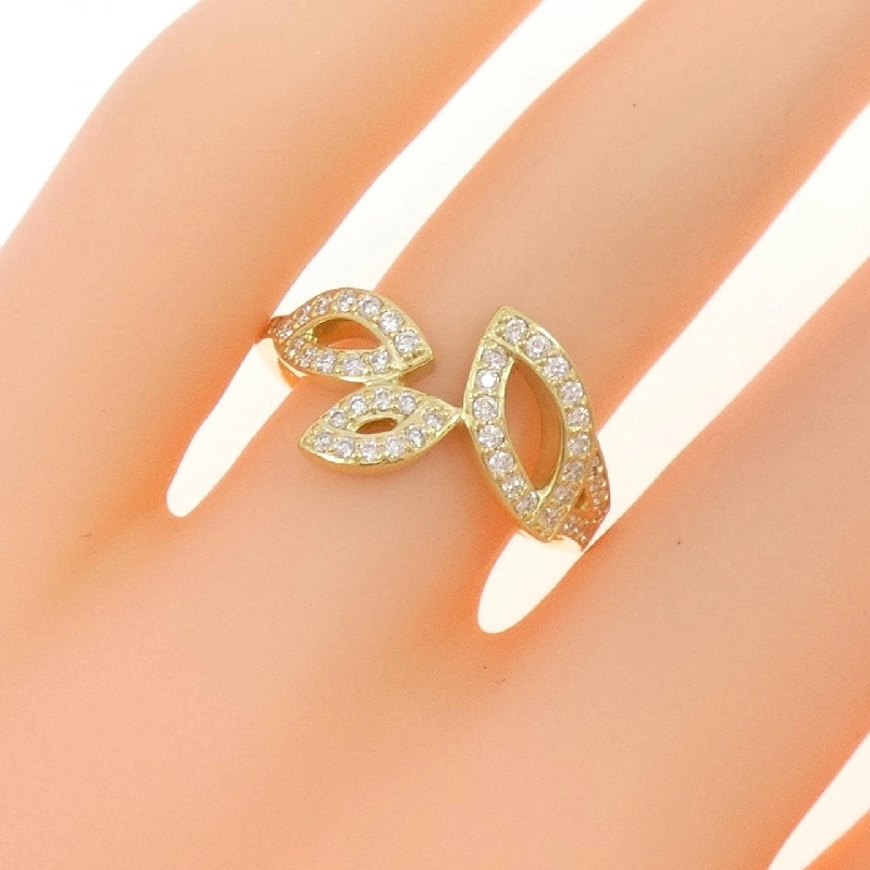 Nhẫn kim cương K18YG 0.30CT 672020