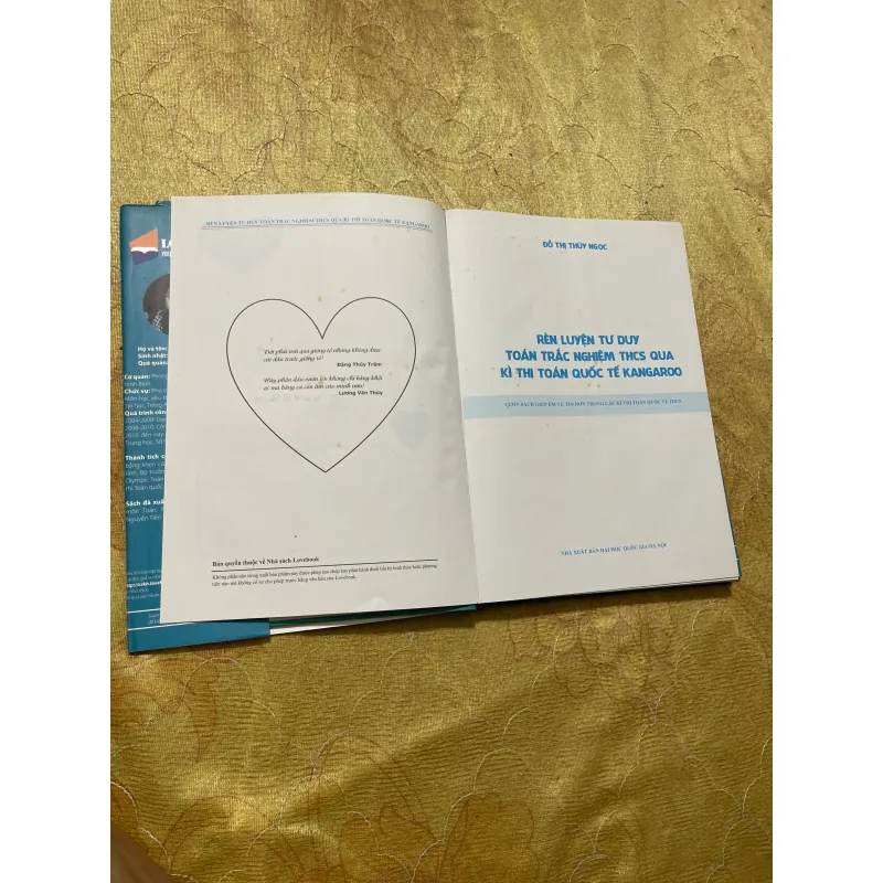 RÈN LUYỆN TƯ DUY TOÁN TRẮC NGHIỆM THCS QUA KÌ THI TOÁN QUỐC TẾ KANGAROO SONG NGỮ ANH VIỆT- 728506