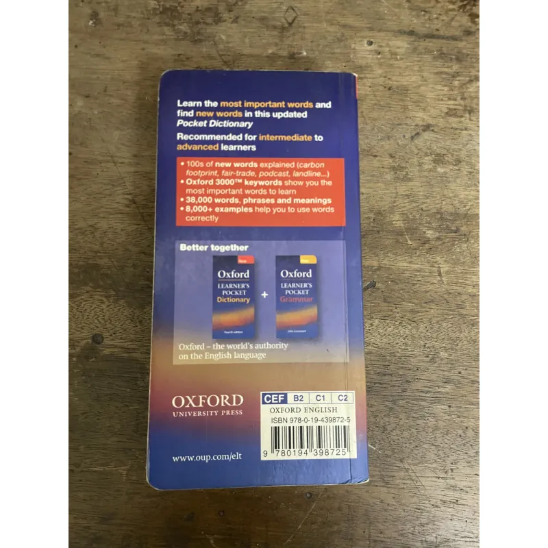 Oxford Learner's Pocket Dictionary 4th edition 934210