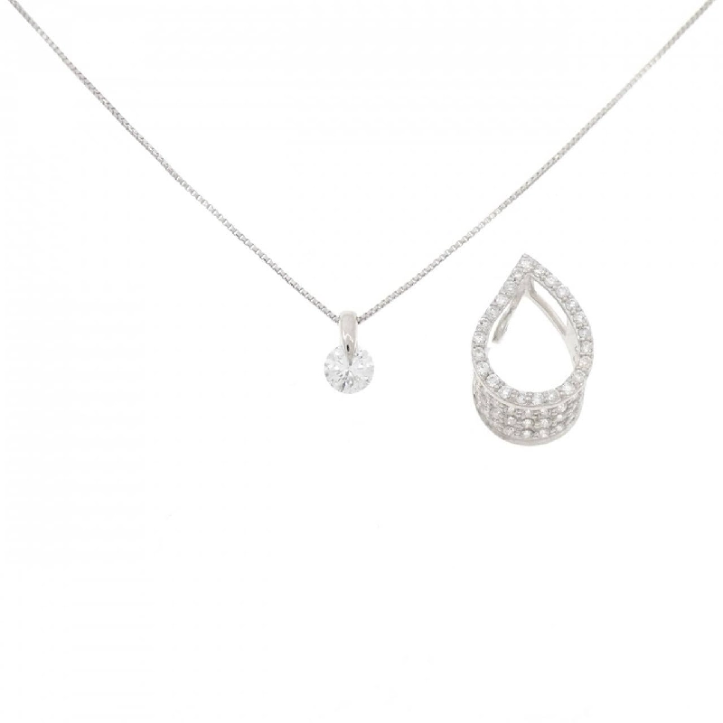 Dây chuyền kim cương 2WAY PT900/PT850 0.274CT - Hàng hiệu Chính hãng 861891